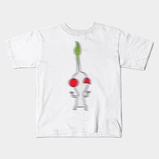 white pikmin's unbridled rage Kids T-Shirt